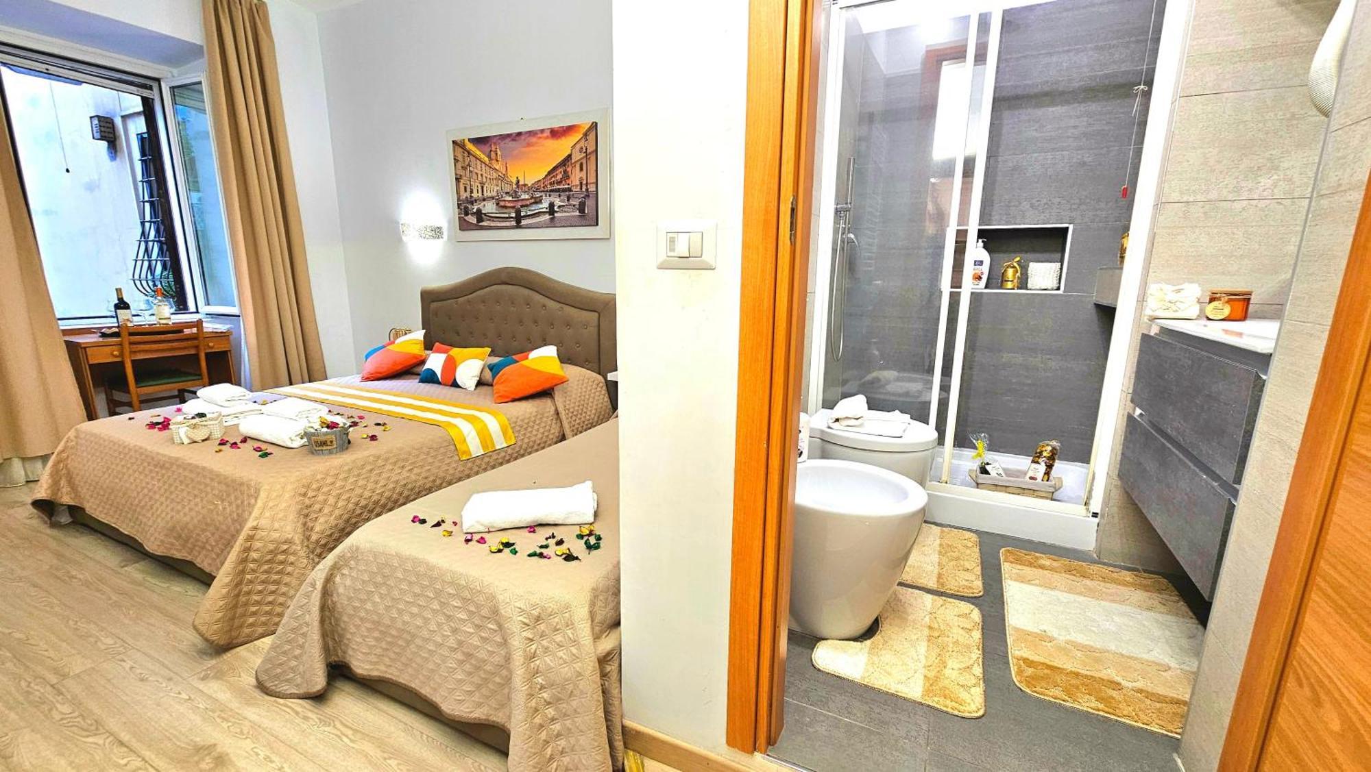 Bed and Breakfast A Casa Simpatia Roma - Free Parking If You Book 4 Nights Zewnętrze zdjęcie