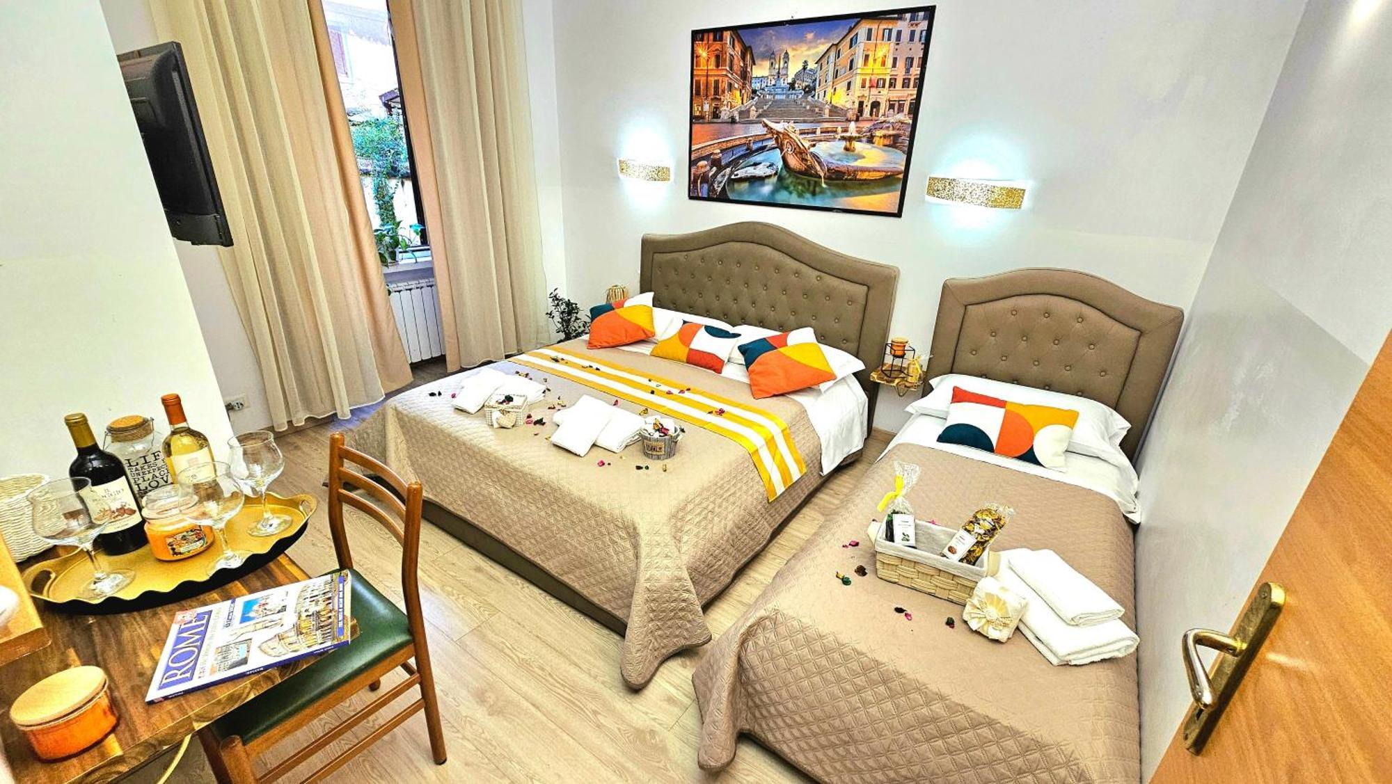 Bed and Breakfast A Casa Simpatia Roma - Free Parking If You Book 4 Nights Zewnętrze zdjęcie