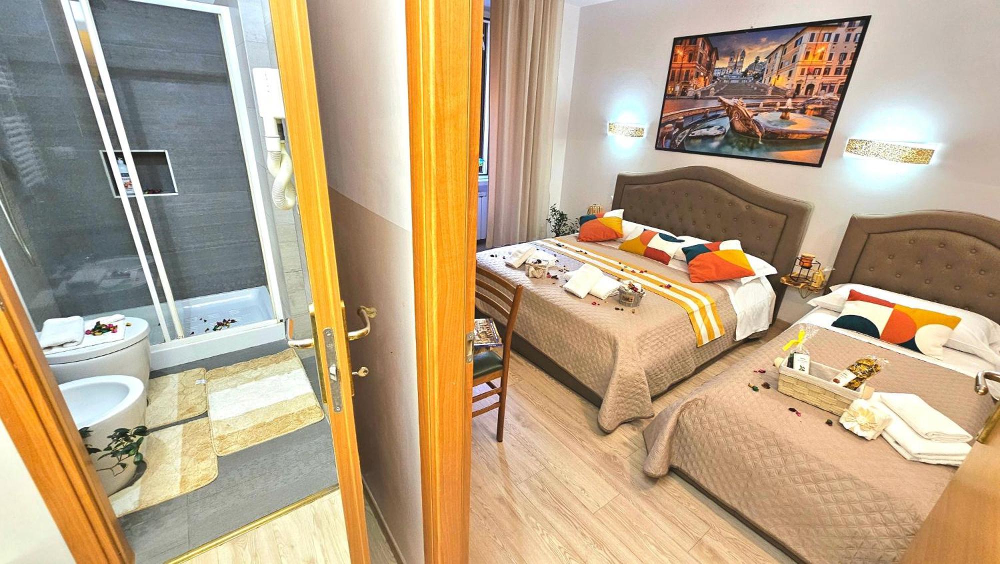 Bed and Breakfast A Casa Simpatia Roma - Free Parking If You Book 4 Nights Zewnętrze zdjęcie